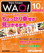 enjoy coupon WAO!